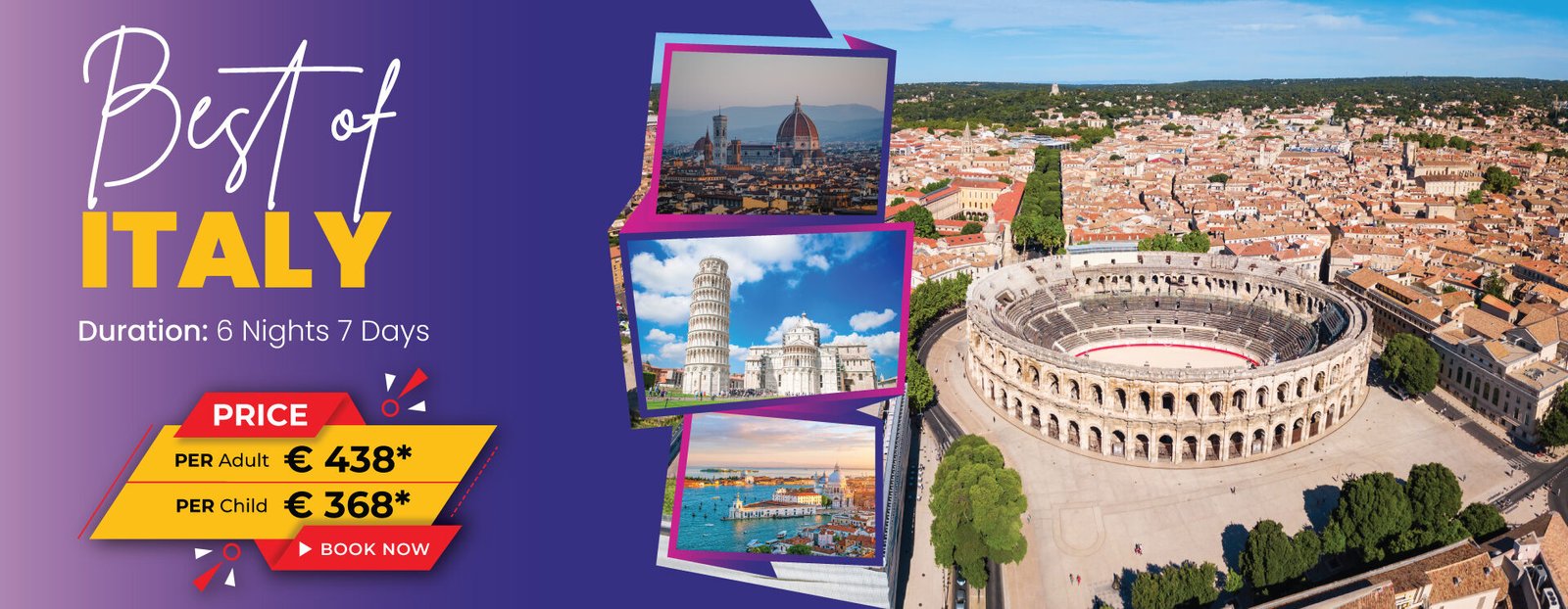 Virkauf DMC Best of Italy Packages