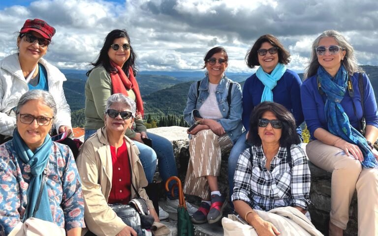 Female group travel from Iraq to Europe